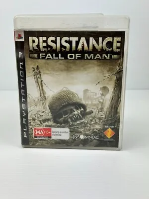 Resistance Fall Of Men Sony PlayStation 3 PS3 Game Complete PAL Free Postage • $10.89