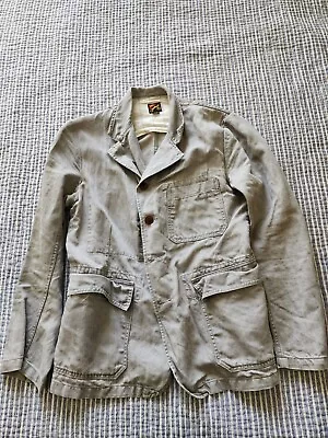 Mister Freedom Continental Sportcoat Jacket Slate Grey Size 38 • $53