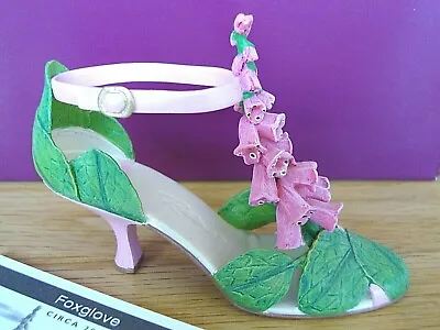 £14.50 • Buy Just The Right Shoe - Foxglove, 2005 Breast Cancer Awareness Shoe