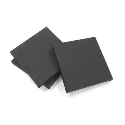 Artist Black Blank Stretched Square Canvas Box 6  X 6  / 15cm X 15cm Painting • £4.51