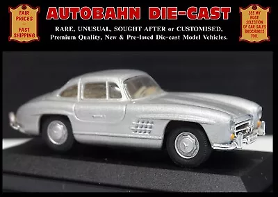 Mercedes-benz 300sl Gull-wing Coupe; 1:72 Scale New Diecast Collectors Model Car • $12.51