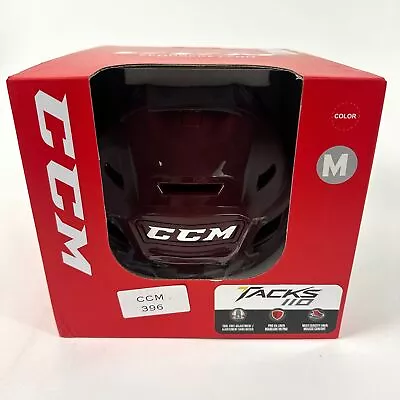 Brand New CCM Tacks 110 Helmet In Box - Maroon - Medium - #CCM396 • $99