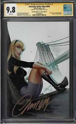 Amazing Spider-Man #800 - Virgin Variant F - CGC 9.8 - Signed J Scott Campbell • $250