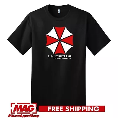 UMBRELLA CORPORATION T-SHIRT Resident Evil Shirt Tee Capcom Videogame 4 Corp • $20.99