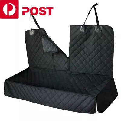 Car SUV Waterproof Pet Mat Rear Seat Cover Dog Cat Back Bench Non-Slip Cover X1 • $49.89