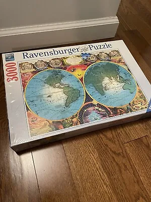 Ravensburger  Antique World Map 3000 Puzzle • $29.99