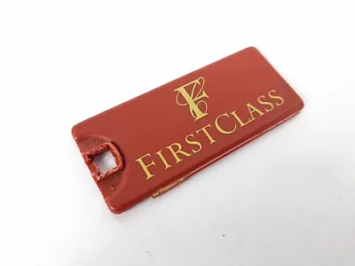 $15 • Buy Singapore Airlines First Class Luggage Baggage Bag Identification ID Tag Vintage