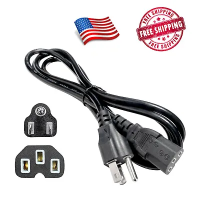 3-Prong IEC Power Supply Universal Cable Cord Plug Computer LCD CRT Monitor • $5.90