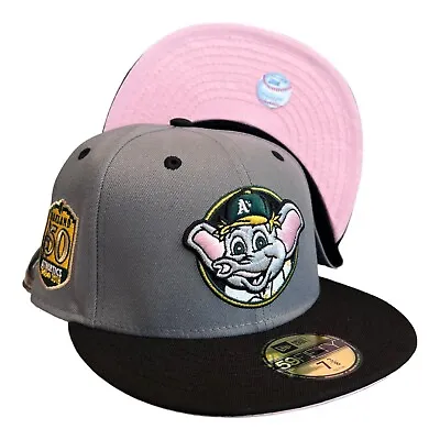 New Era Oakland Athletics Stomper Mascot Pack 59FIFTY Fitted Hat Cap Size 7 1/4 • $64.94