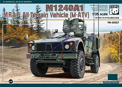 Panda Hobby 1/35 PH35027 M1240A1 MRAP AII-Terrain Vehicle (M-ATV) • $68.75