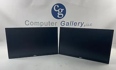 LOT Of (2) Dell P2317H 23  Full HD 1080p LED Backlit LCD Displays *NO STANDS* • $89.99