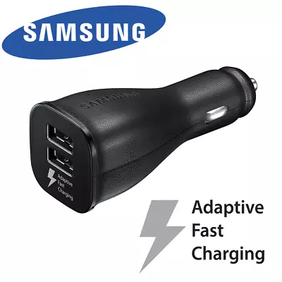 Original Samsung Galaxy S9 S10 Plus Note8 9 10 Adaptive Fast OEM USB Car Charger • $7.99