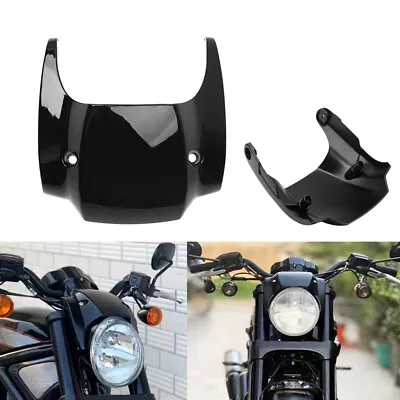 $37.99 • Buy Motorcycle Short Headlight Fairing Cover For 2012-2017 Harley V-Rod Night Rod 