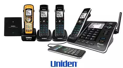 Uniden Xdect 8355+3wpr 1.8ghz 4 Handsets Digital Corldess Phone+answer Machine • $318.88