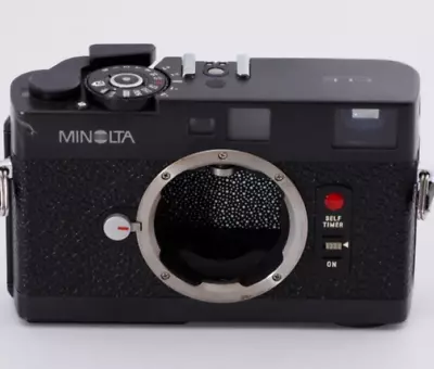 Minolta CLE Excellent++++ Black 35mm Rangefinder Film Camera Body Only • $930