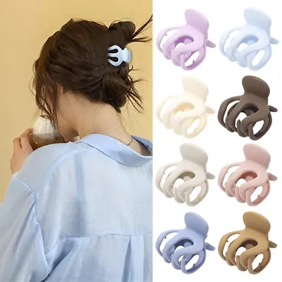 Hair Accessories Pumpkin Shape Medium Hair Claw Matte Hairpin Headwear Korean • $1.76