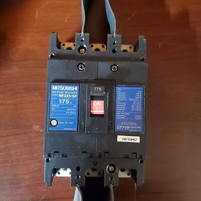 Mitsubishi Circuit Breaker Nf225-sp 175a 3p • $175