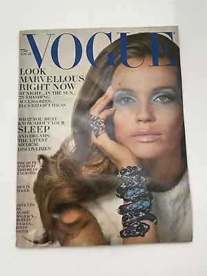 Veruschka Vogue Magazine Nov 1968 Vintage READ • $29.97