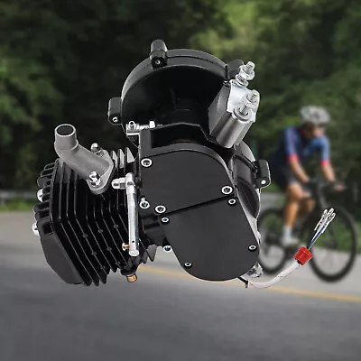 2-Stroke Gasline Engine Motor  80cc For Motorized Bicycle Bike Black 5.5HP • $109