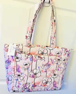 Vera Bradley ~  Anemone Watercolor  ~ Ultralight Work Tote~ NWT • $67.50