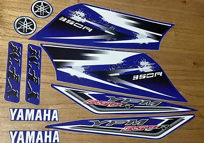 $56.50 • Buy Yamaha Raptor 350 2009-2010 Blue Full  Graphics Decals