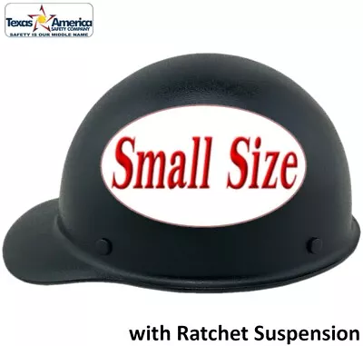 MSA Skullgard Small Cap Style With Ratchet Suspension - Textured Gunmetal Black • $146