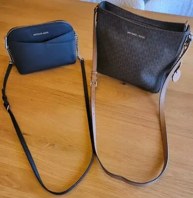 Lot Of 2 Authentic Michael Kors Crossbody Purses Very Clean • $30