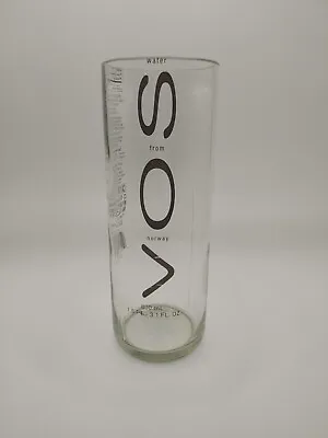 Handmade Voss Water Drinking Glass/Cup • $10.99