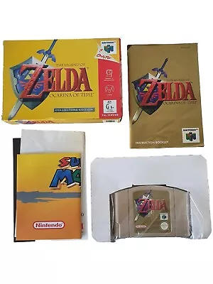 The Legend Of Zelda Ocarina Of Time (Nintendo 64 1998) Boxed +Freepostage  • $350