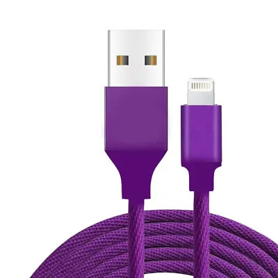Fast Charger Sync USB Cable For Apple IPhone 6 7 8 X XS XR 11 12 13 14 Pro IPad • £2.98
