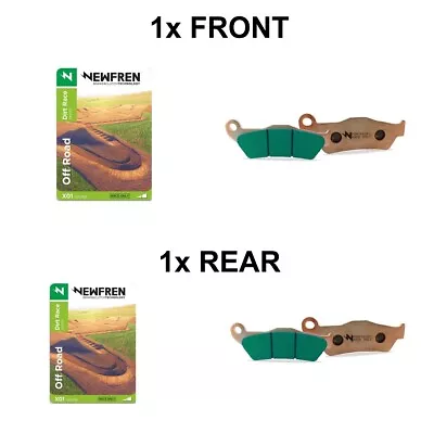 Newfren Race Sintered Brake Pad Full Set For GAS-GAS EC300 R 2013 • $150.21