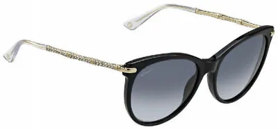 $349.95 • Buy $700 RARE New GUCCI Crystal Encrusted Womens Black Gold Sunglasses GG 3771/N/S