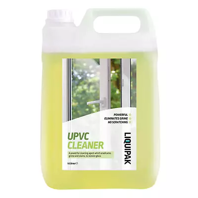 Liquipak UPVC Cleaner  5L - Plastic Windows Doors Conservatory Cleaner  • £12.99