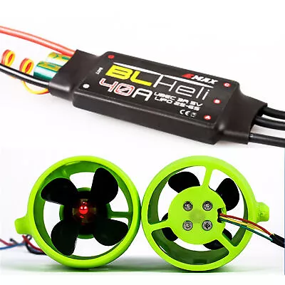 12V-24V Underwater Propeller Thruster 1000KV Motor ESC For ROV RC Bait Tug Boat • $66.31