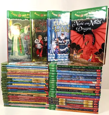 Near COMPLETE Set MAGIC TREE HOUSE Book Series Collection 52 Books! Mary Osborne • $145.99