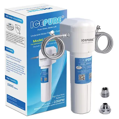 Sink Drinking Water Filter System 3 Years Or 22K Ultra High Capacity • $84.59