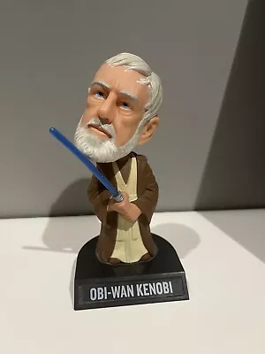 RARE Star Wars Wacky Wobblers Bobble-Head OBI-WAN KENOBI - 2008 Funko Series 2 • $9.95