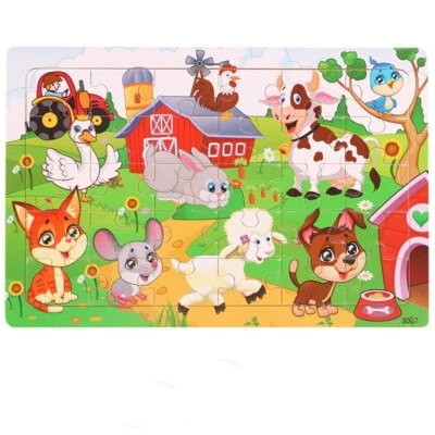 £4.92 • Buy Animal-Puzzles For Toddlers Kids 1 2 3 Years Old Educational Toys For Kids
