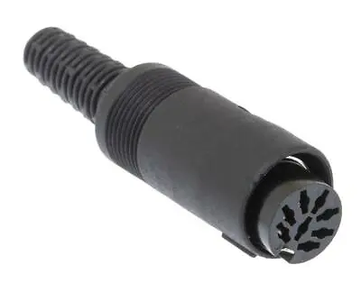 Philmore ETL11 8 Pin 270° Inline Female DIN Connector ~ Solder Type • $2.19