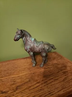 Small Vintage Metal Horse ~ Height: 14cm • £25