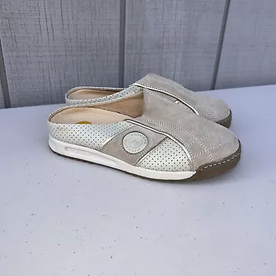 Kickers 79 Women’s Slip On Fashion Shoes Size 8 Mushroom Caramel Suede Leather • $59