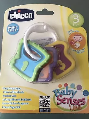 Chicco Baby Senses Easy Grasp Keys New • £9.95