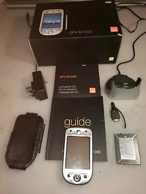 £99 • Buy SPV M1000 Mobile Phone/Pocket PC All In 1 Handheld PDA Orange
