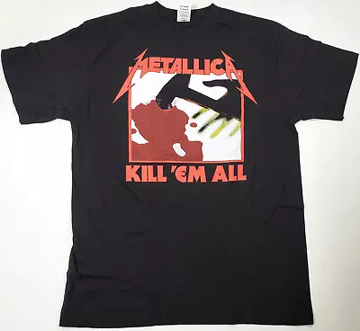 METALLICA T-shirt Kill Em All Heavy Metal Tee Men's Black New • $16.99