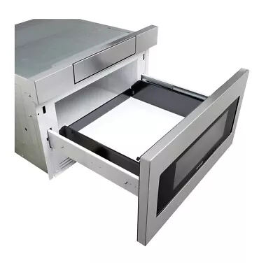 SHARP MICROWAVE DRAWER SMD3070AS 30  Stainless Steel Hidden Panel NEW OPEN BOX • $500