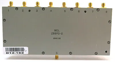 Mini-Circuits MCL ZB8PD-2 Power Splitter 1000 - 2000MHz ZB8PD-2-S SMA • $31