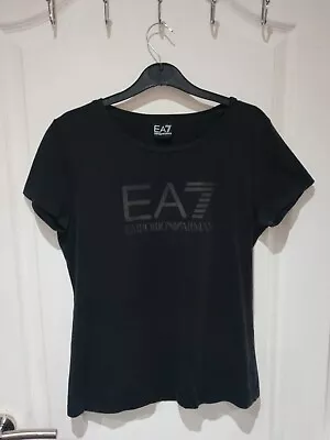 Armani EA7 Faded Black T-shirt Size S/M Unisex? • £2
