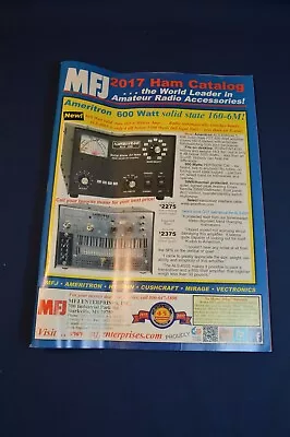 Mfj 2017 Ham Radio Catalog Booklet Near Mint Condition • $10.25