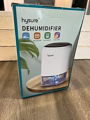 Hysure Small Dehumidifier 1.4 L FREE SHIPPING Color Changing Auto Shutoff • $35.99