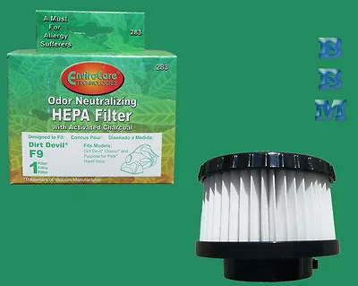 1 Dirt Devil F-9 HEPA Classic Filter 3DJ0360000 Hand Vac Vacuum Cleaner MO105 • $6.98